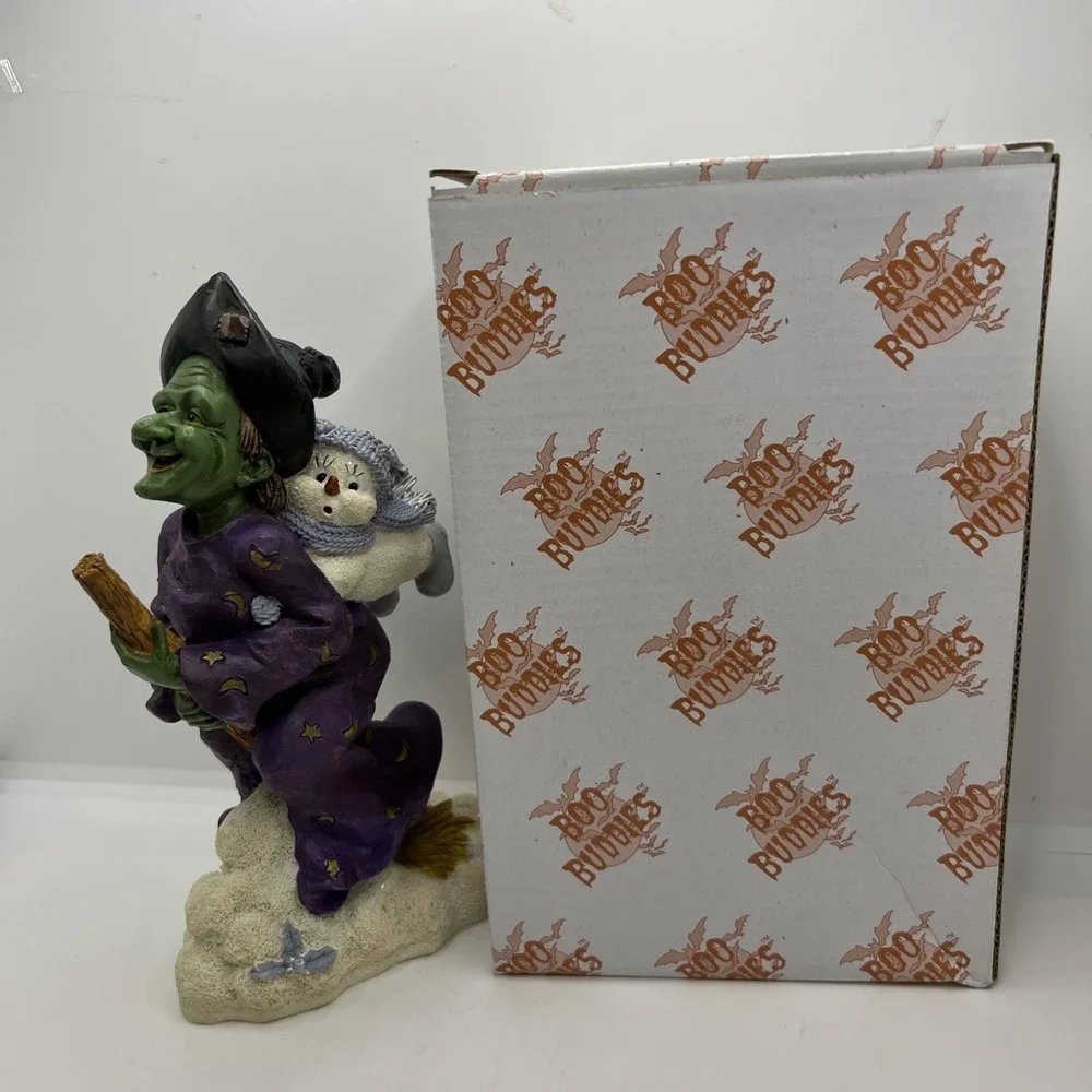 Witch-N-Ride Snow‎ Buddies Boo Buddies Encore 1999 Halloween Collection Figurine
